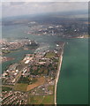 Royal Naval Hospital Haslar to Historical Dockyard: aerial 2014