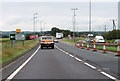 A1 approaching junction to Eaton & Retford