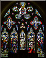 TQ6519 : East Window, St Giles' church, Dallington by Julian P Guffogg