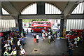 RT 1702 loading at Stockwell bus garage