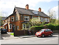 Semi detached houses on Dudley Road