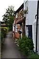 Cottages on footpath at Chertsey