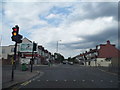 Manor Road at the junction of Wide Way