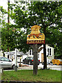 Foxearth Village sign