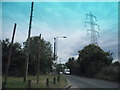 Pylons on Beddington Lane