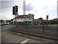 Chessington Road at the junction of Ruxley Lane