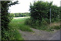 Footpath towards Hillsden Hamlet