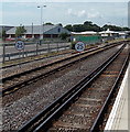 Speed limit 25mph on leaving Weymouth railway station