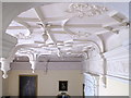 SW8458 : Trerice, plasterwork of Great Hall by David Hawgood