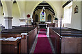 SK2634 : Interior, All Saints' church, Dalbury by J.Hannan-Briggs