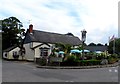 TL4832 : The Cricketers pub, Clavering by Bikeboy