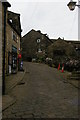 SD9828 : Main road through Heptonstall village by Christopher Hilton