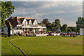 TQ2450 : Reigate Priory Cricket Pavilion by Ian Capper