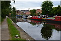 Canal moorings at Retford