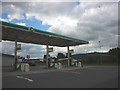 SD6211 : Rivington Services, petrol forecourt by Karl and Ali