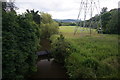 Football pitches under power lines