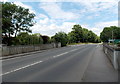 North across Pike Bridge near Eastington