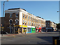 Shops, east side of Denmark Hill, south of Daneville Road, Camberwell