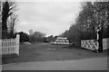 Old level crossing gates at Longhope