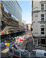 Tramway works in Stephenson Street