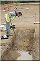 TL4663 : Archaeological dig, Butt Lane, Milton Park and Ride site by Rob Noble