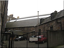 NT2573 : Drill hall roof, viewed from Forrest Hill by M J Richardson