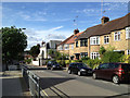 Bow-windowed terrace of paired houses, nos 1-7 Grove Lane, Camberwell