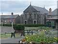 The park and a chapel, Blaenau Ffestiniog