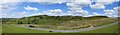 SO0757 : Panoramic near Upper House by Bill Nicholls