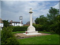 The war memorial at Wittersham