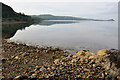 Rocky beach at Arduaine