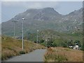 Footpath to Oakley Square and Tanygrisiau