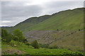 Cleared forestry west of Blarmafoldach