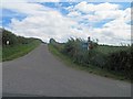 Private road off Walesby Hill to Walesby Top farm