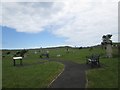 Historic cemetery at Amble