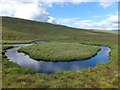 NH0557 : Oxbow lake in the making, Abhainn Dubh by Alpin Stewart