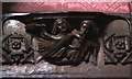 NY3955 : Beating misericord, Carlisle cathedral by Bob Embleton