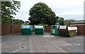SX8751 : Recycling area, Mayor's Avenue, Dartmouth by Jaggery