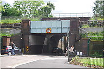 TQ2078 : Railway bridge, Fisher's Lane by N Chadwick
