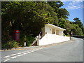 North Sands, public toilets and phone box