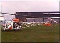 Sywell Aerodrome: Bell47 Helicopter