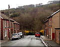 Houses at the SE end of Clare Road, Cwmparc