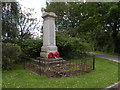 The War Memorial at Wetheringsett