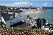 SW5140 : St Ives from the south by Bill Boaden