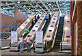 West Ham (High Level) Station, escalators from Low Level platforms