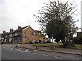 Hatfield Road at the junction of Richmond Road, Potters Bar