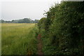 Footpath leading to North Cave sports ground