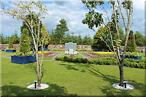 NY1281 : Garden of Remembrance, Dryfesdale Cemetery by Billy McCrorie