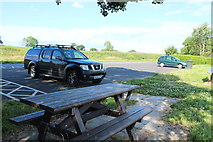 NY0881 : Car Park at Castle Loch, Lochmaben by Billy McCrorie