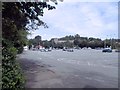 Church Street car park from the canal